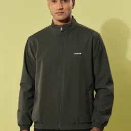 Dollar Reversible Lightweight Open Front Solid Men Wind Cheater-picture-17