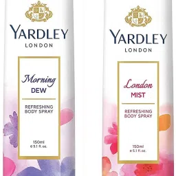 Morning Dew and London Mist 150ML Each (Pack of 2) Body Spray-For Women-image-17