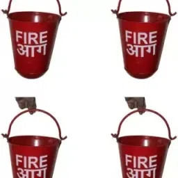 Fire Bucket 9 ltr Fire Extinguisher Mount-22