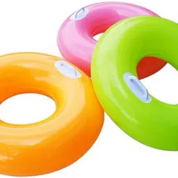 HI-GLOSS TUBES for swimming and fun in water size 76cm diameter (Any One) Inflatable Swimming Pool, Swimming Safety Tube-image-4