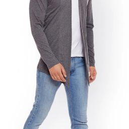 Men Jacket Style Full Sleeve Grey Shrug-image-96