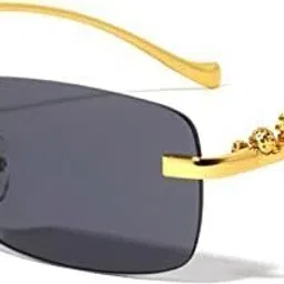 UV Protection Rectangular Sunglasses (Free Size)-picture-20