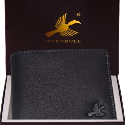 Men Casual, Formal, Trendy Black Genuine Leather RFID Wallet - Regular Size-image-21