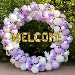 Solid Welcome Party Home Decoration Kit (Pack of 69) Balloon-picture-10