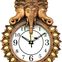 Analog 11 cm X 24 cm Wall Clock-31