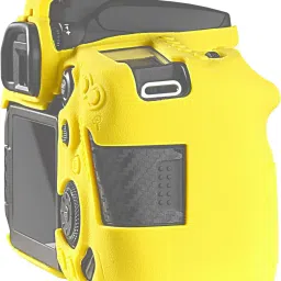 DIGICLIMBER Canon EOS 90D Compatible 90D Color Yellow Best quality Only Silicon Camera CoverCamera Bag image 5