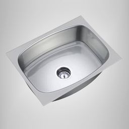 shivangan Premium Stainless Steel Kitchen Sink Strong & Long-Lasting - 16x18x7 inch Top Mount-picture-1