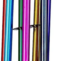 Wooden Wind Chimes for Home Balcony Garden Positive Energy, Home Decor Hanging Long Brass Bells with Good Sound (Wooden) Aluminium, Wood Windchime-image-21