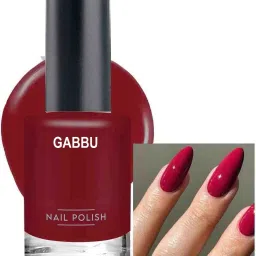 Glossy Finish Shine Long Lasting Nail Blood Red Polish Blood Red-image-14