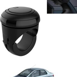 Plastic/Silicon Car Steering Knob-image-77