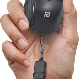 Portronics Toad Mino Rechargeable Wireless Mouse, Ultra-Compact Size, Multi-Device Pairing Wireless Ambidextrous Optical Mousewith Bluetooth-image-75