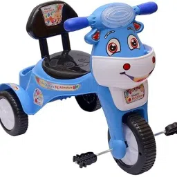 Kids/Baby Tricycle with EVA Wheels, Music & Storage – Ages 1.5 to 5 Years Tricycle-image-7