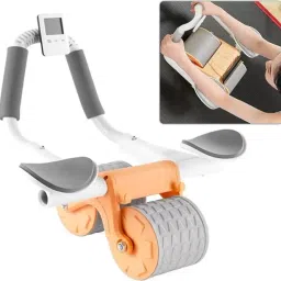 Roller with Elbow Support, Automatic Rebound Abdominal Wheel Ab Exerciser Ab Exerciser-25