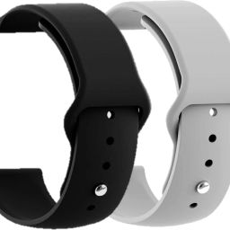 TECHWIND 20MM SILICON WATCH STRAP FOR SAM GALAXY WATCH ACTIVE/ACTIVE 2/LTE (42MM)/AMAZFIT GTS/BIP LITE/HUAWEI GT2/MANY OTHER 20 MM WATCHES (COMBO PACK OF 2) Smart Watch Strap-image-40