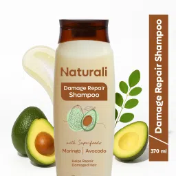 Damage Repair Shampoo | Improves Damaged Hair In 4 Uses | Avocado & Moringa Oil-image-51