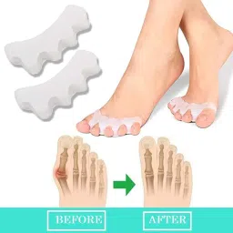 beautiloon Silicon High Elastic Toe Straightener image 2