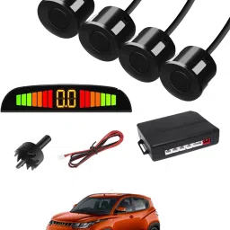 Black 4 Parking Reverse Safety Sensor For Vehicles-169 Universal Reverse Black Parking Sensor With Buzzer And LED Display-169 Parking Sensor-picture-23