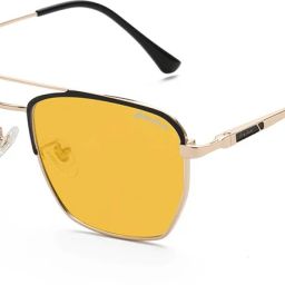 Polarized, Night Vision Retro Square Sunglasses (56)-image-70