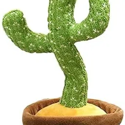 Dancing Cactus Talking Plush Toy with Singing & Recording Function Rechargeable-picture-0
