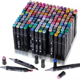 arrolliant Touch Cool Alcohol Markers Professional Art Set Fine And Chisel Tip image 3