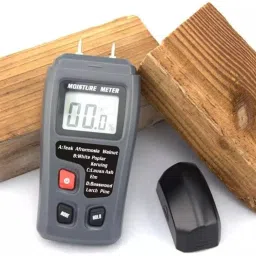 excel choice 0-99.9% Two Pins Digital Wood Moisture Meter Wood Humidity Tester Hygrometer Timber Damp Detector Large LCD Display Pin-Type Digital Moisture Measurer image 3
