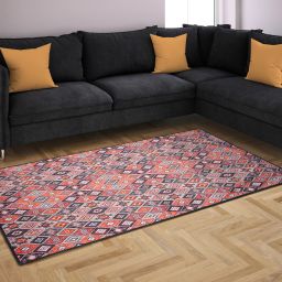Maroon Velvet Area Rug-image-54