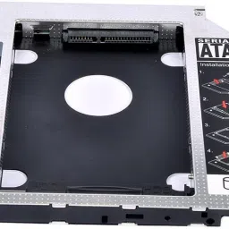 RuhZa 12.7mm Hard Drive Caddy – 2.5” to 3.5” SSD/HDD Converter for Laptop 2.5 inch 12.7mm Universal 2nd Hard Disk Drive 2.5'' HDD Caddy-15