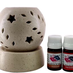 SANDALWOOD, ROSE Diffuser Set, Diffuser, Aroma Oil, Refill-20