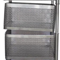 4-layer-silver Stainless Steel Kitchen Trolley-image-52