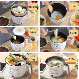 gamadiyn bazaar Travel Non-Stick Cooker Egg Boiling Cooker full Automatic Non-Stick Cooker Rice Cooker, Travel Cooker, Egg Boiler, Egg Cooker image 5
