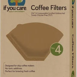Unbleached Coffee Filters, #4 cone, 100 count Indian Coffee Filter-9