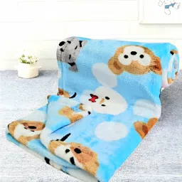 Printed Crib Mink Blanket forAC Room-image-77