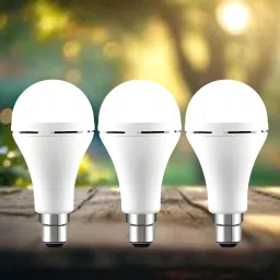 Emergency 12W Inverter LED Bulb with 2000mAh Rechargeable Battery Pack of 3 B389 4 hrs Bulb Emergency Light-image-11