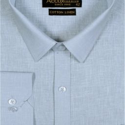 Men Regular Fit Self Design Spread Collar Formal Shirt-image-26