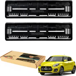 car number plate frame Plates Holders frame for New Swift Car Number Plate-image-24