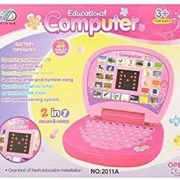 jmv Educational Computer ABC and 123 Learning Kids Laptop image 4