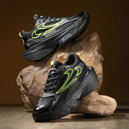 BLACK SHOES PREMIUM QUALITY MEN Sneakers Casuals (Black) Casuals For Men Sneakers For Men-picture-15