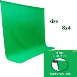 Kate backdrop (size) 8x4 ft green screen Reflector-image-50