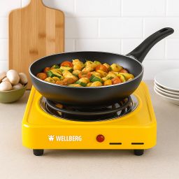 1000W Portable Hot Plate | Single Burner Tabletop Stove | Compact Coil Stove Electric Cooking Heater-image-87