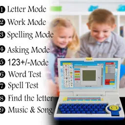 ocfi Learning Laptop with 20 Activities and Games bigfun Computer image 3