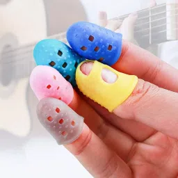 Finger Sleeve Silicone Fingertip Protectors Finger Support-8