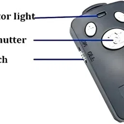 DRUMSTONE Combo C1284 Bluetooth Remote Shutter & 6‑Button Selfie Shutter 15 Years Warranty Camera Remote Control image 2