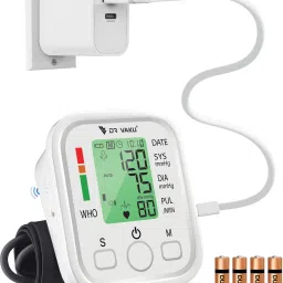 DR VAKU 2in1 Combo Pack 20w PD QC Fast USB Type C Adapter + BP Machine Digital Fully Automatic with Talking Function Bp Monitor-17