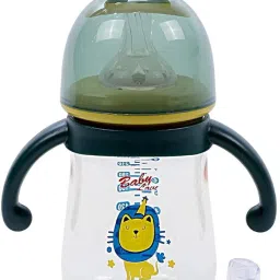 Baby Sipper with Handle, Soft Silicone Nipple & Spout, Feeding Bottle, BPA Free-picture-15