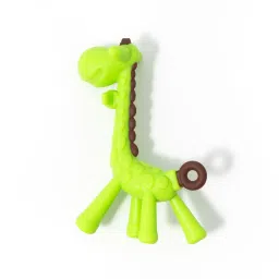 Baby Giraffe Teether Non-Toxic BPA-Free Silicone Safe and Flexible Teething Toy Teether-19
