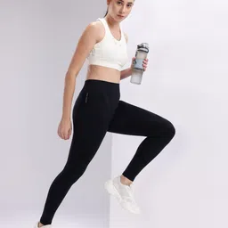 hrx by hrithik roshan Solid Women Black Tights-picture-40