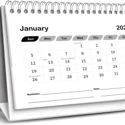 For Home, Office and other uses 2025 Table Calendar-picture-12