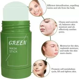 Cleansing Green Stick Green Tea Stick Mask Purifying Clay Stick Mask . Face Shaping Mask-image-94