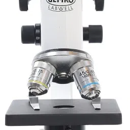 Student Compound Biological Microscope with 5 Prepared Junior Microscope Slides Microscope Slide Box-19
