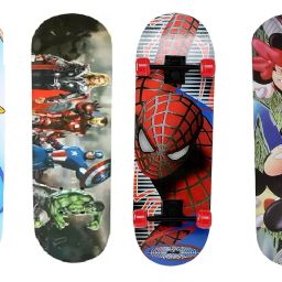 Wooden Skate Board, Skating Board, Finger Board Skate, Boarding for kids 6 inch x 24 inch Skateboard-picture-28